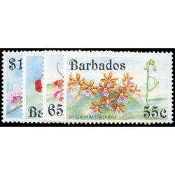 barbados stamp 826 9 flowers 1992