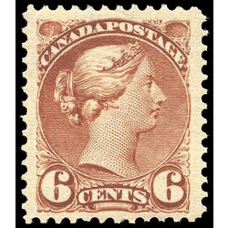 canada stamp 43 queen victoria 6 1888 m vfnh 017