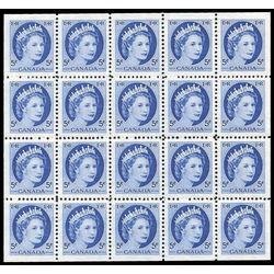 canada stamp 341b queen elizabeth ii 1954