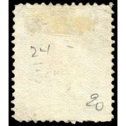 canada stamp 24 queen victoria 2 1868 u vf 015