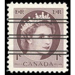 canada stamp 337xx queen elizabeth ii 1 1954