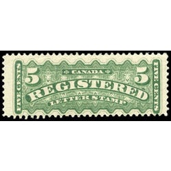 canada stamp f registration f2b registered stamp 5 1875