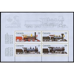 canada stamp 1039a canadian locomotives 2 1 65 1984