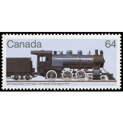 canada stamp 1039iv cp class d10a 4 6 0 type 64 1984