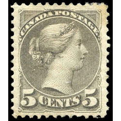 canada stamp 42 queen victoria 5 1888 m vf 013