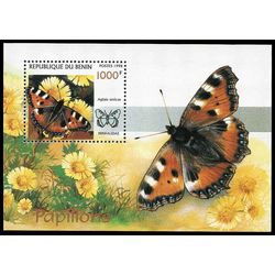 benin stamp 1107g butterflies 1998