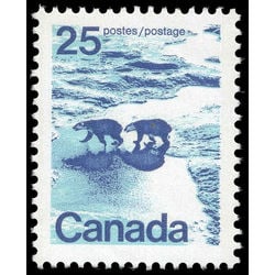 canada stamp 597 polar bears 25 1972