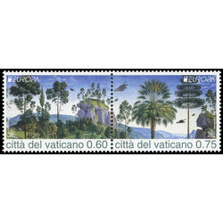 vatican stamp 1473 europa international year of forests 2011