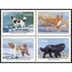 canada stamp 1220a dogs of canada 1988