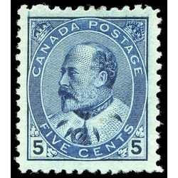 canada stamp 91 edward vii 5 1903 m vf 016