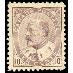 canada stamp 93i edward vii 10 1903 m vf 003