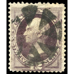 us stamp postage issues 162 clay 12 1873