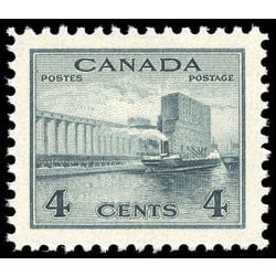 canada stamp 253 grain elevators 4 1942