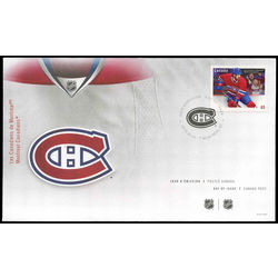canada stamp 2671 montreal canadiens 63 2013 FDC