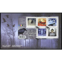canada stamp 2860 haunted canada 2 4 25 2015 FDC