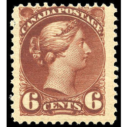 canada stamp 43a queen victoria 6 1891 m f 002