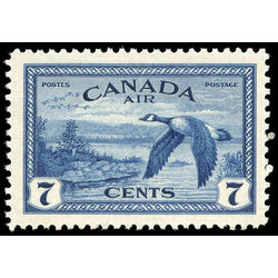 canada stamp c air mail c9ii canada geese near sudbury on 7 1946