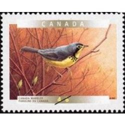 canada stamp 1839 canadian warbler 46 2000