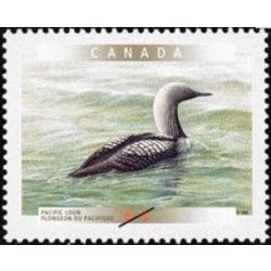 canada stamp 1841 pacific loon 46 2000