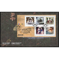 canada stamp 2748 haunted canada 4 25 2014 FDC