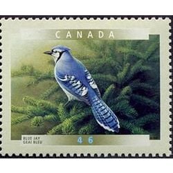 canada stamp 1846 blue jay 46 2000