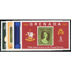 grenada stamp 417 20 postal service 1971