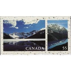 canada stamp 1854c cameron lake waterton lakes national park alberta peyto lake banff national park alberta 55 2000
