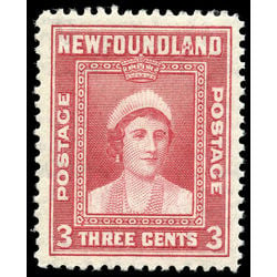 newfoundland stamp 255i queen elizabeth 3 1941