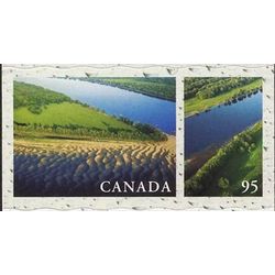 canada stamp 1855c saint john river new brunswick 95 2000