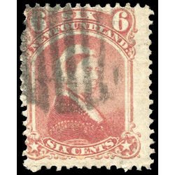 newfoundland stamp 35i queen victoria 6 1870 u vg 002