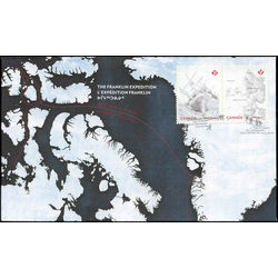 canada stamp 2852a the franklin expedition 2015 FDC