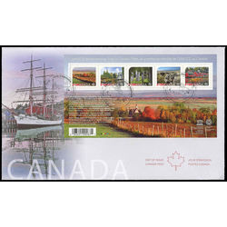 canada stamp 2889 unesco world heritage sites in canada 4 25 2016 FDC