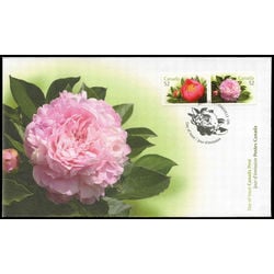 canada stamp 2262a peonies 2008 FDC