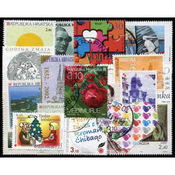 croatia stamp packet 100 1991