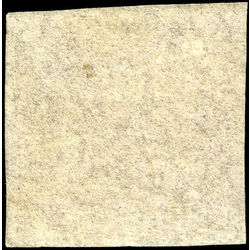 newfoundland stamp 15a pence third issue 1d 1861 U VF 001