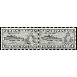 newfoundland stamp 233ii codfish 1937
