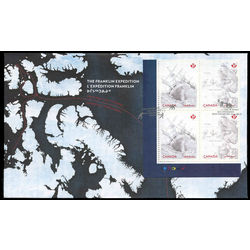 canada stamp 2852a the franklin expedition 2015 FDC LL
