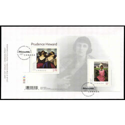 canada stamp 2396 art canada prudence heward 2010 FDC