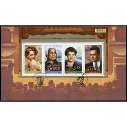 canada stamp 2279 canadians in hollywood the sequel 2008 FDC