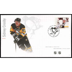 canada stamp 2942 sidney crosby 2016 FDC