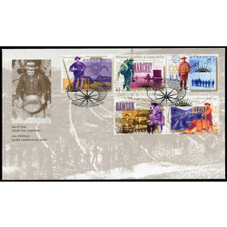 canada stamp 1606 yukon gold rush 1996 FDC