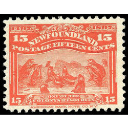 newfoundland stamp 70 seals 15 1897 m vfnh 002