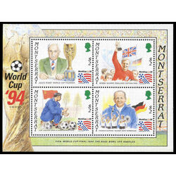 montserrat stamp 846 soccer 2 1994