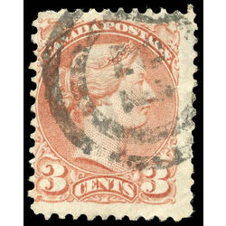 canada stamp 37a queen victoria 3 1870 u f 010