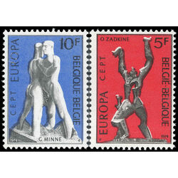 belgium stamp 868 9 europa 1974