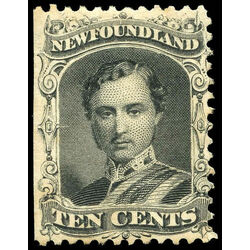 newfoundland stamp 27 prince albert 10 1870 m fog 007