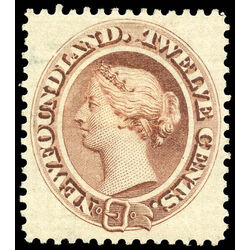 newfoundland stamp 29 queen victoria 12 1894 m vf 003