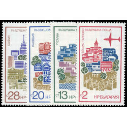 bulgaria stamp c121 4 historic buildings 1973