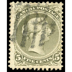 canada stamp 26 queen victoria 5 1875 u f 007