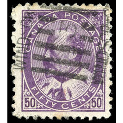 canada stamp 95i edward vii 50 1908 u vf 004